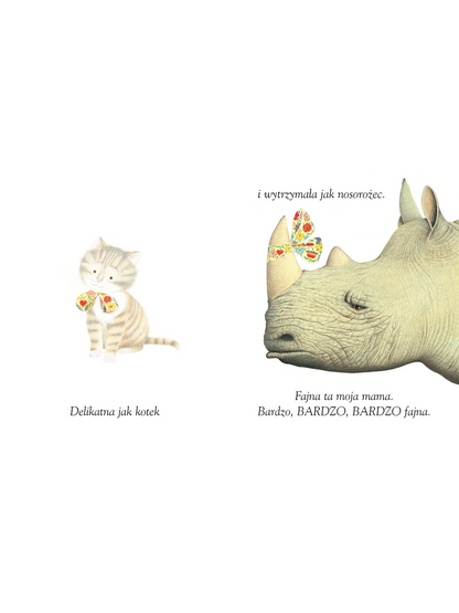 Moja mama Wydawnictwo Dwie Siostry BÉBÉ Concept