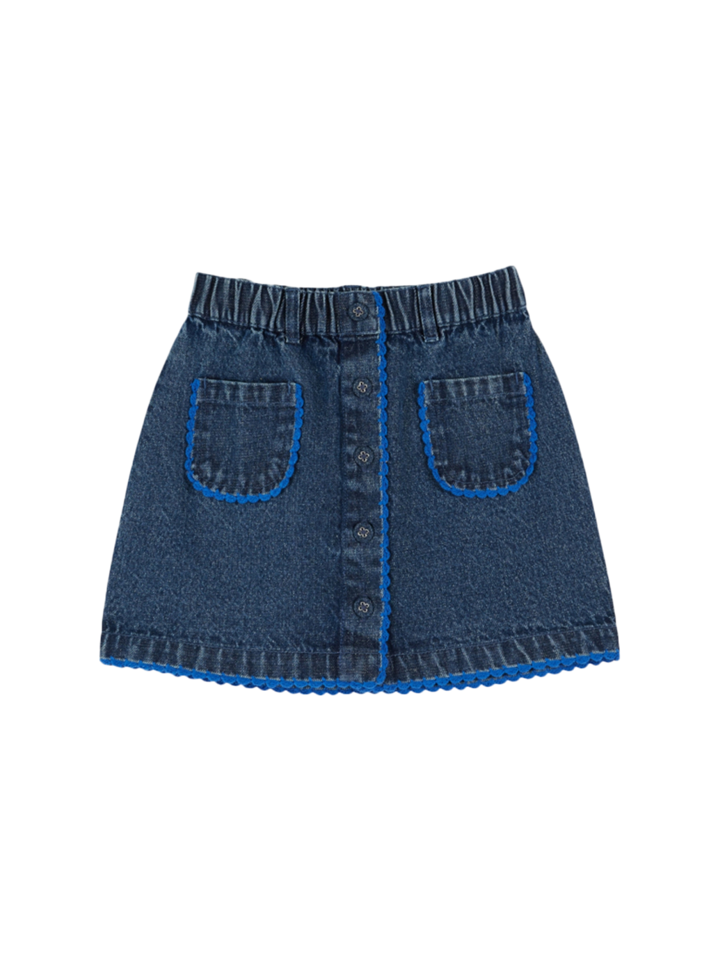 Spódnica Crochet denim skirt Emile et Ida BÉBÉ Concept 