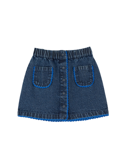 Spódnica Crochet denim skirt Emile et Ida BÉBÉ Concept 
