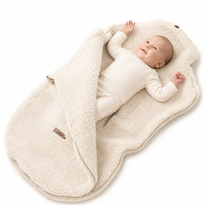 Wool mini footmuff BEIGE