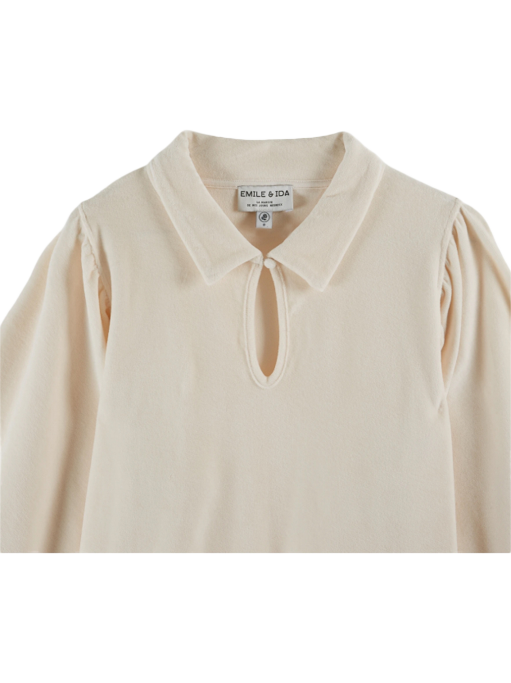 Bluzka Ballon velour sweatshirt Emile et Ida BÉBÉ Concept 