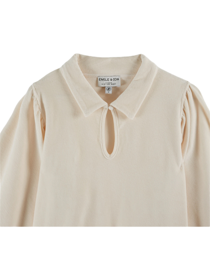 Bluzka Ballon velour sweatshirt Emile et Ida BÉBÉ Concept 