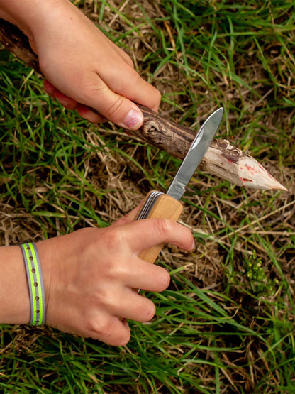 Pierwszy scyzoryk Huckleberry My First Pocket Knife Kikkerland BÉBÉ Concept 