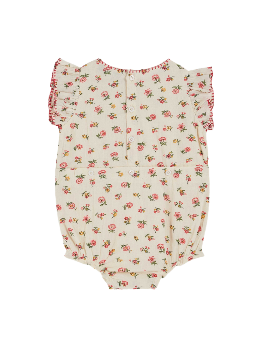 Rampers niemowlęcy z haftowanymi zdobieniami Emile et Ida BÉBÉ Concept 