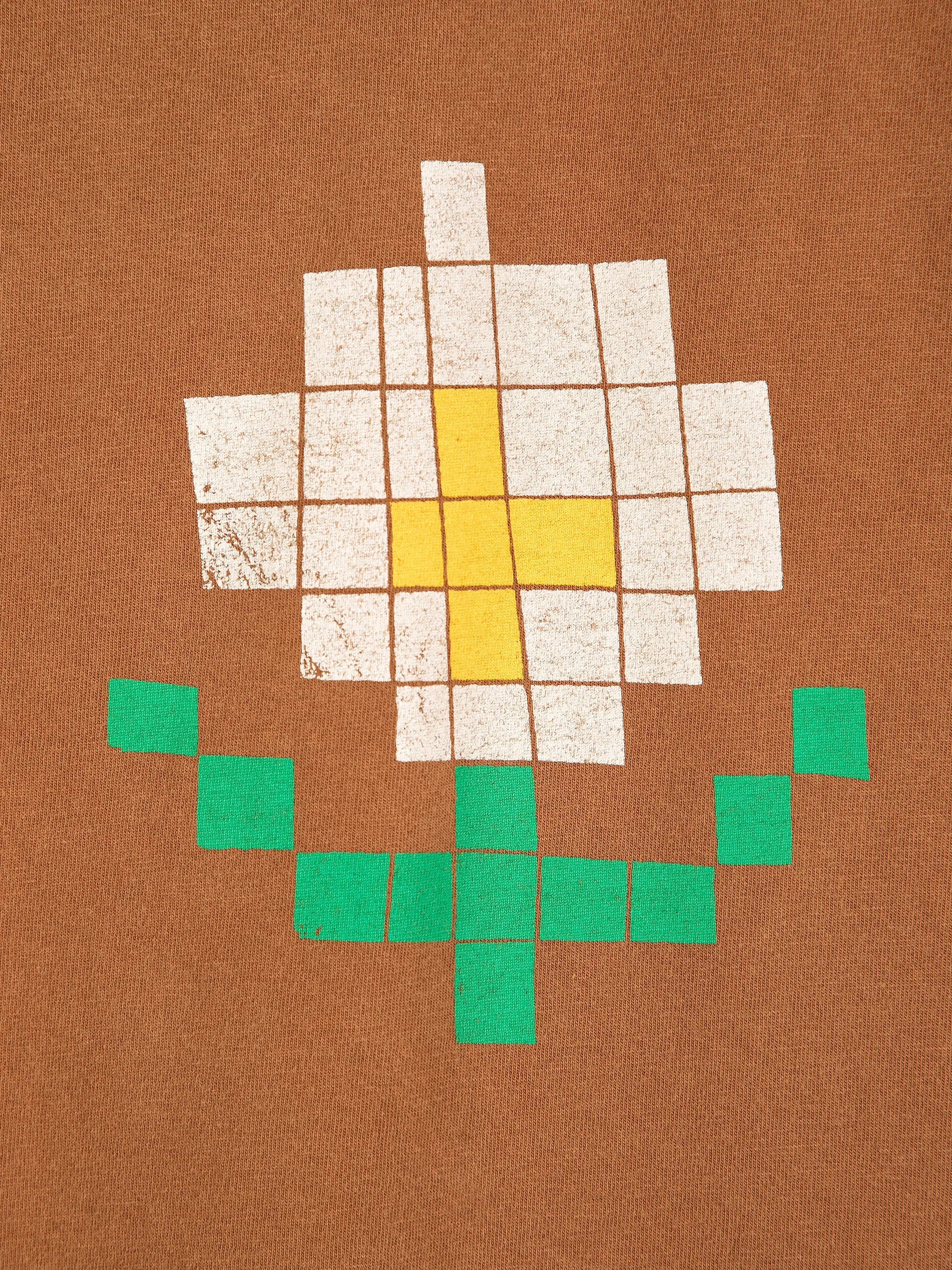 Pixel Flowers oversize T-shirt Bobo Choses BEBE Concept 