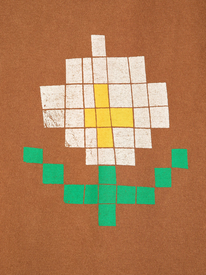 Pixel Flowers oversize T-shirt Bobo Choses BEBE Concept 