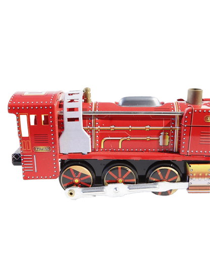 Blaszana retro zabawka Lokomotywa Parowa Die Blechfabrik BEBE Concept 