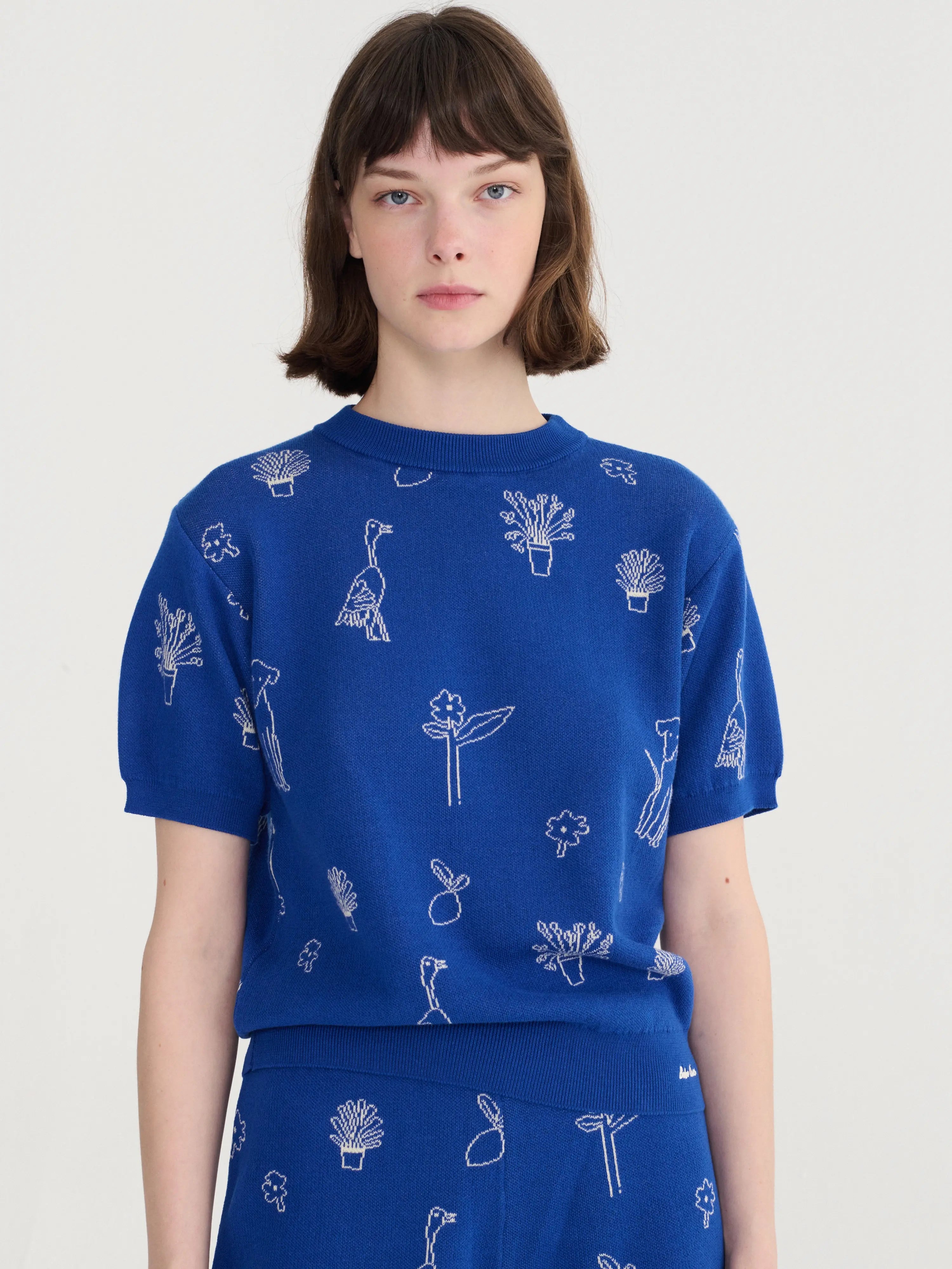 Summer trip jacquard cotton jumper Bobo Choses BEBE Concept 