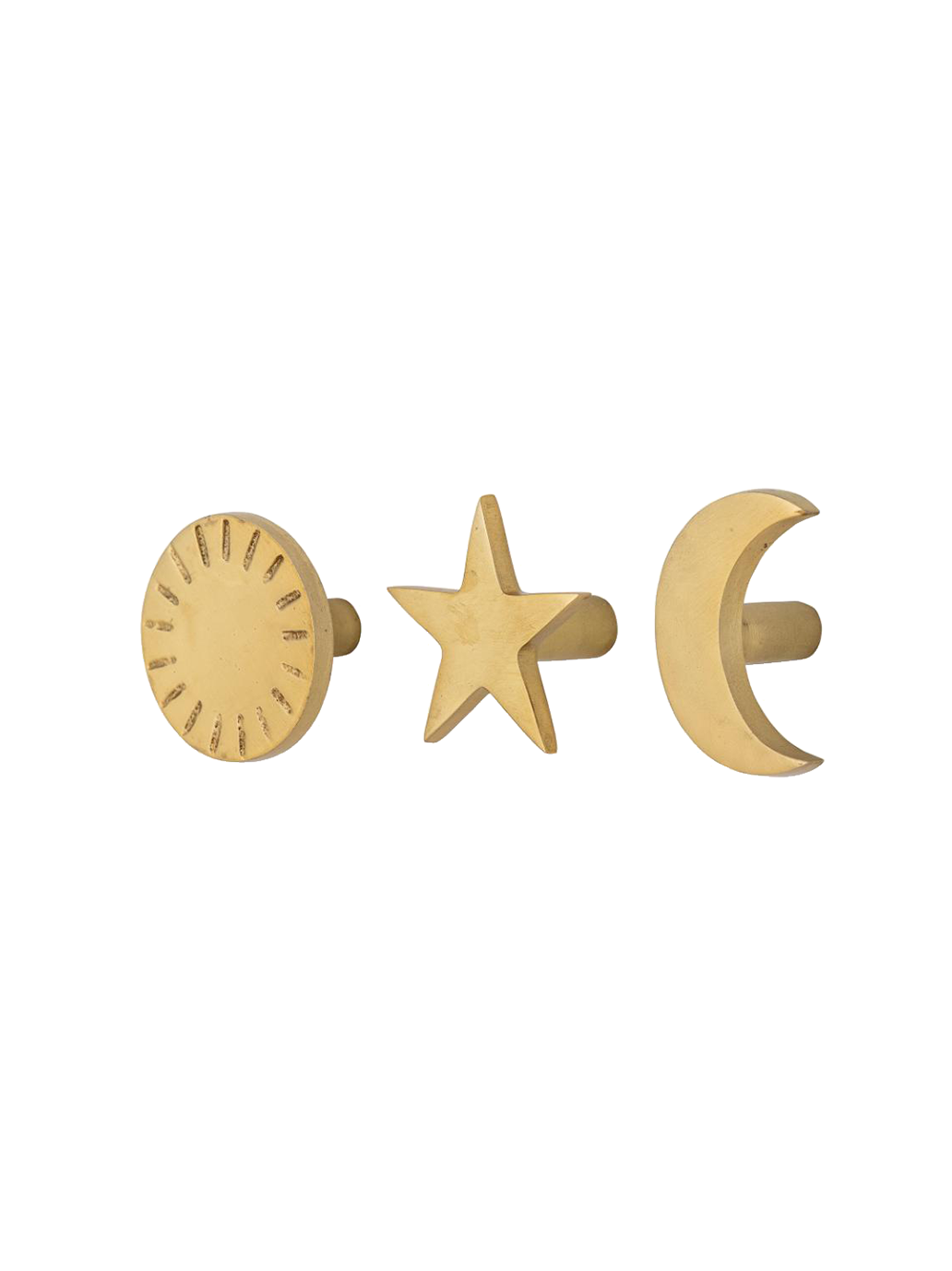 Mosiężne haczyki ścienne Bloomingville BÉBÉ Concept