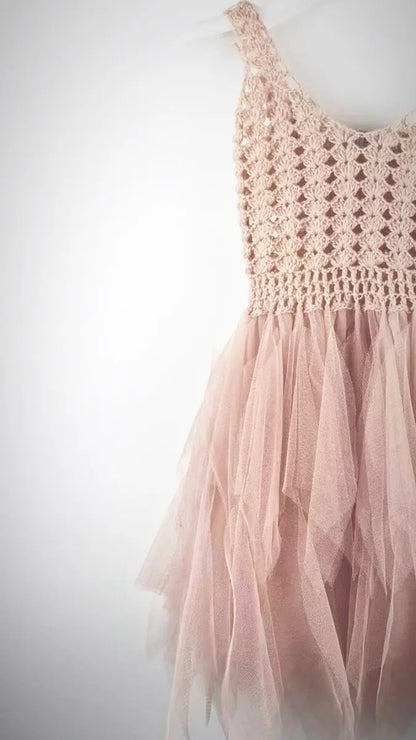 OUTLET Sukienka Dolly Crochet  | rozm. 1-3y bébé concept BÉBÉ Concept 