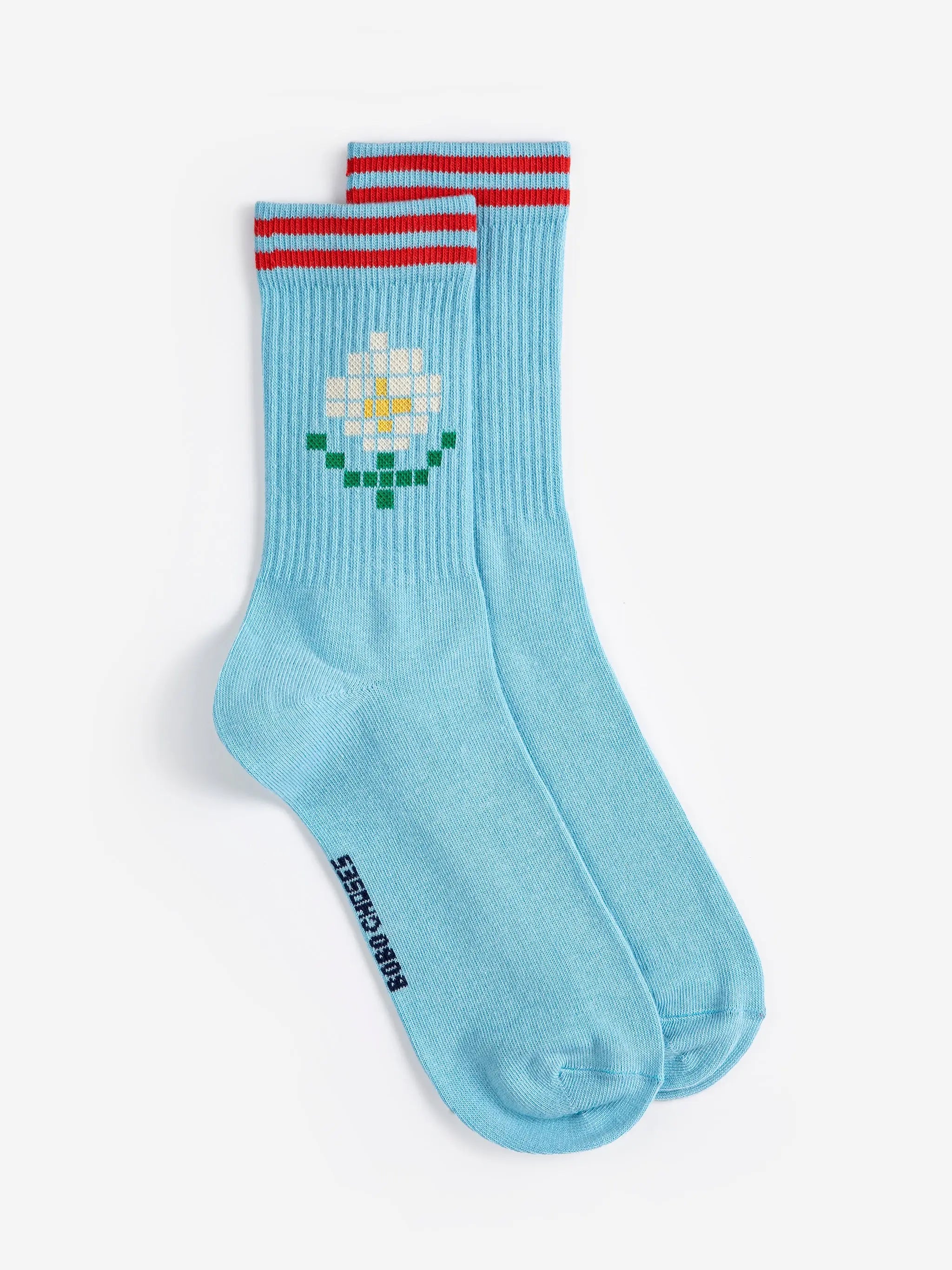 Pixel Daisy cotton pack short socks Bobo Choses BEBE Concept 