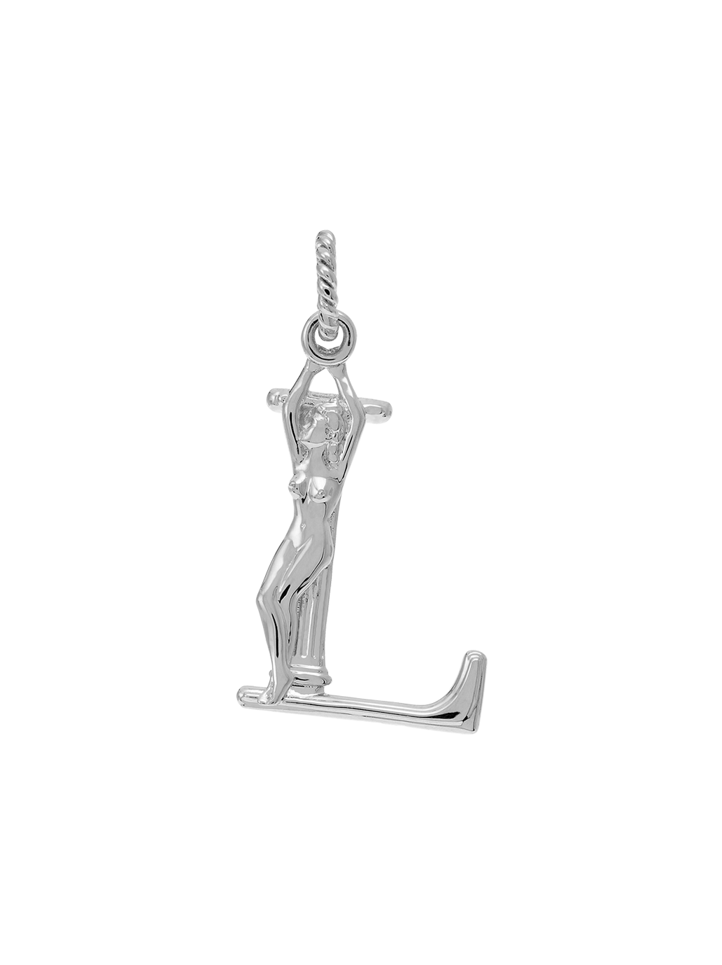 Srebrna zawieszka Initial Muse Necklace Charm L