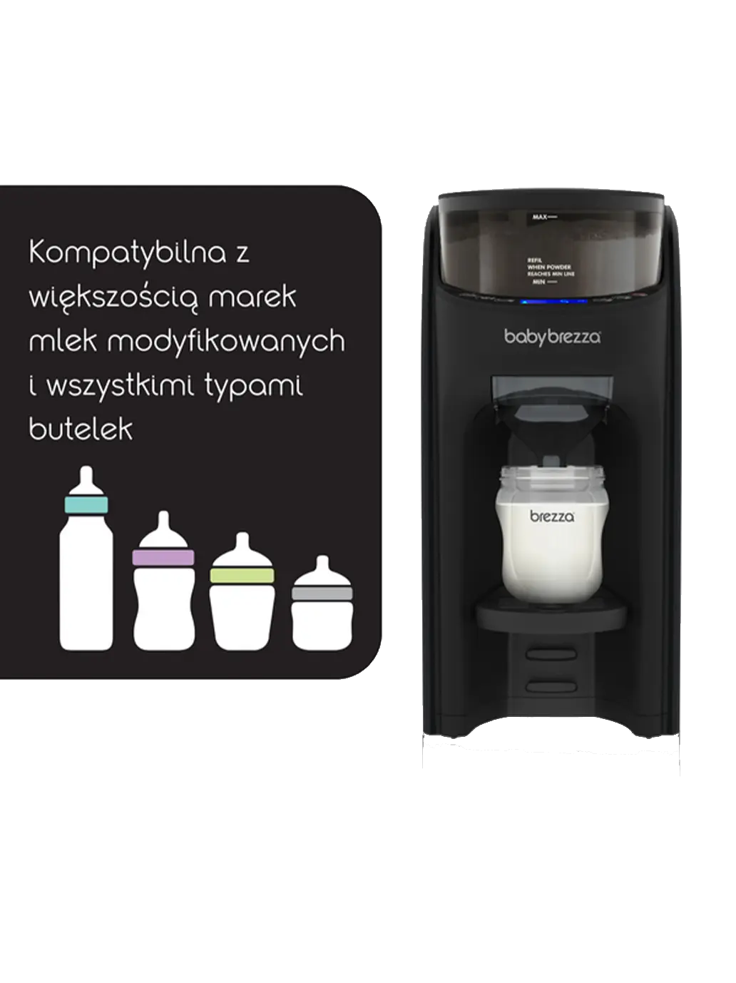 Ekspres do mleka Formula Pro Advanced Baby Brezza BEBE Concept 