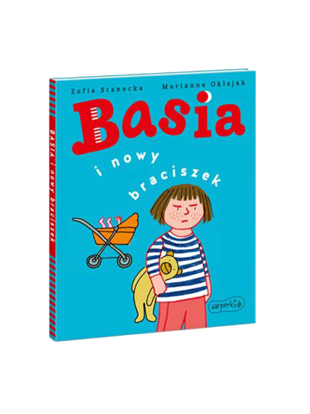 Basia i nowy braciszek Wydawnictwo Harper BÉBÉ Concept