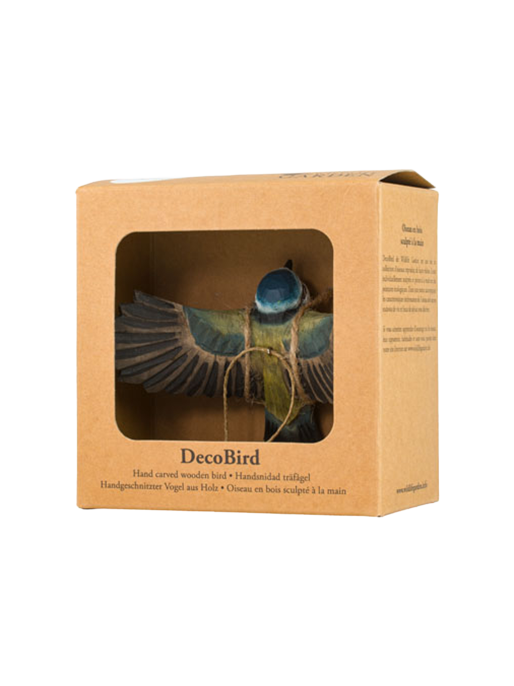 Drewniana dekoracyjna zawieszka Sikorka Wildlife Garden BÉBÉ Concept 