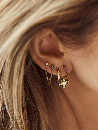 Kolczyk Single Enchanted Ring Earring Anna + Nina BÉBÉ Concept 