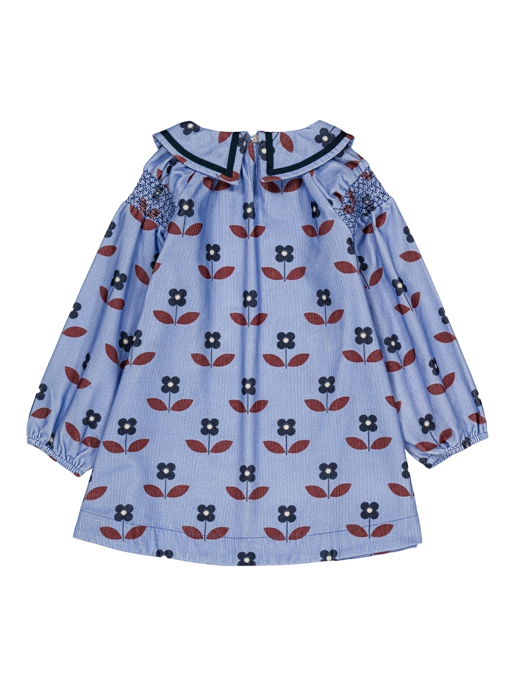 Sukienka Martha dress Flora blue Hello Simone BÉBÉ Concept 