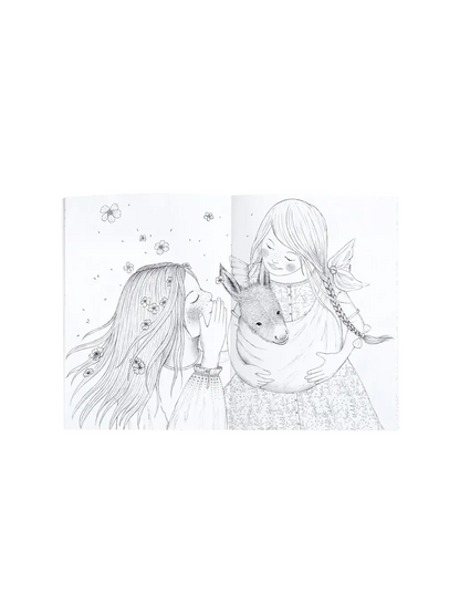 Zeszyt z kolorowankami Moulin Roty BÉBÉ Concept