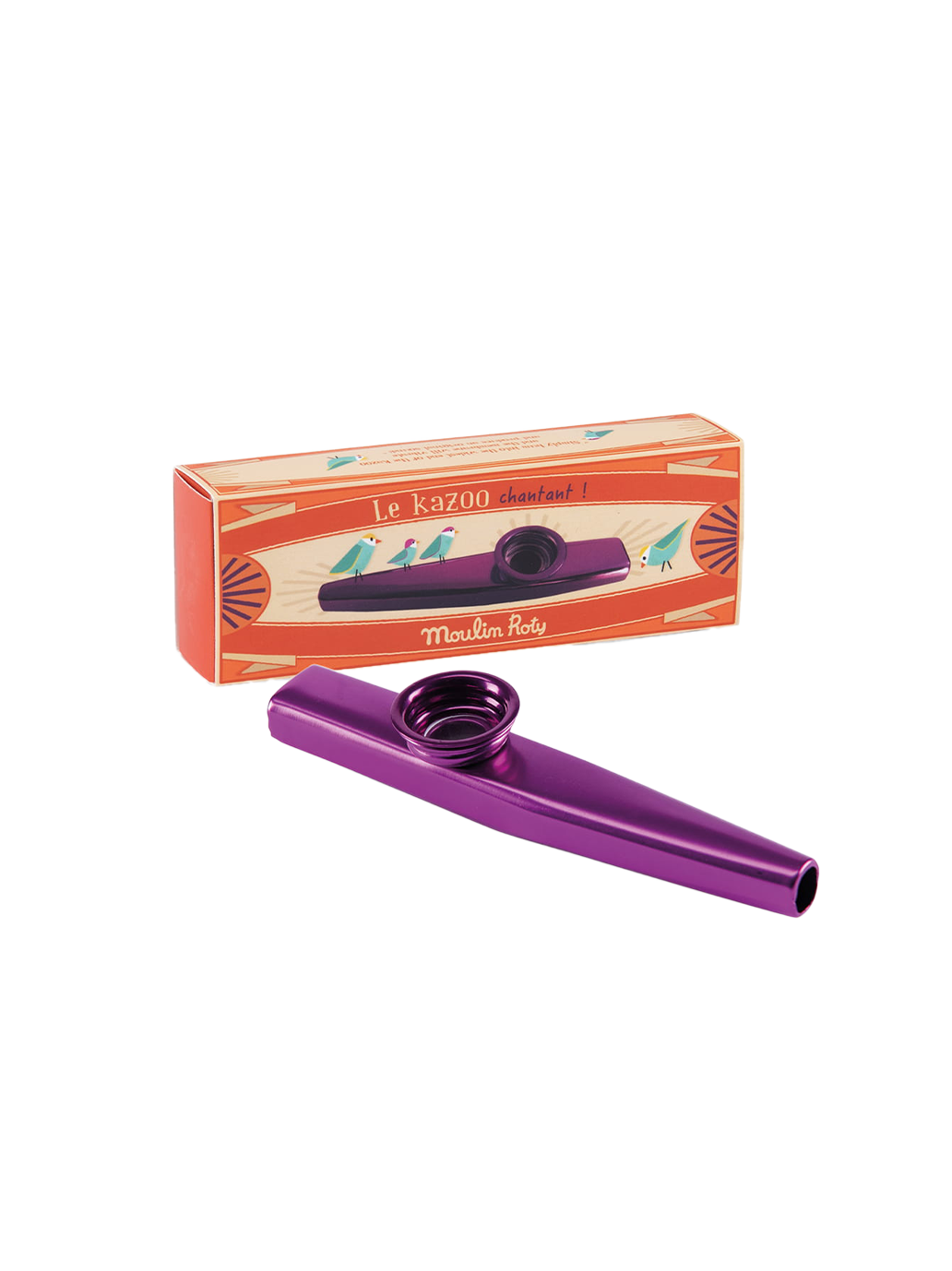 Instrument kazoo w pudełku Moulin Roty BÉBÉ Concept
