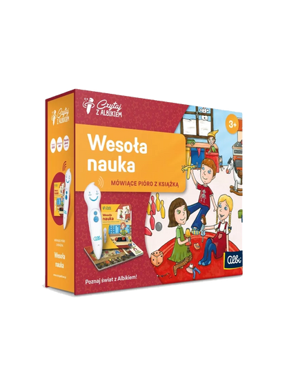 Wesoła nauka. Zestaw książka z piórem Albi BÉBÉ Concept 