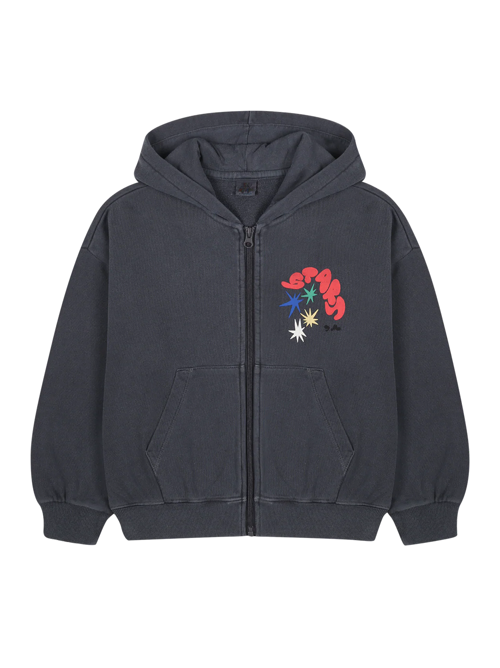 Stars Pigment Hoodie Zip-up Jelly Mallow BÉBÉ Concept 