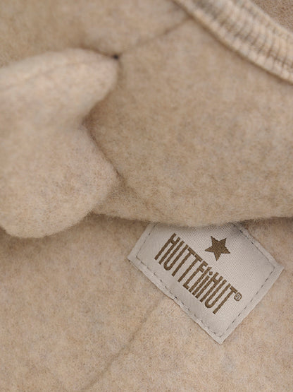 Kombinezon merino Ears Wool Fleece Huttelihut BÉBÉ Concept 