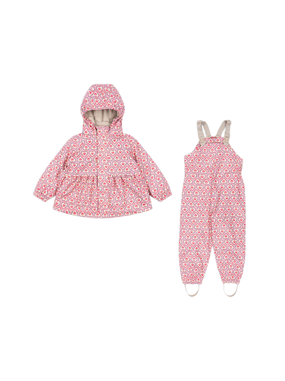 Ocieplany zestaw przeciwdeszczowy Rainy Palme set Konges Slojd BÉBÉ Concept 