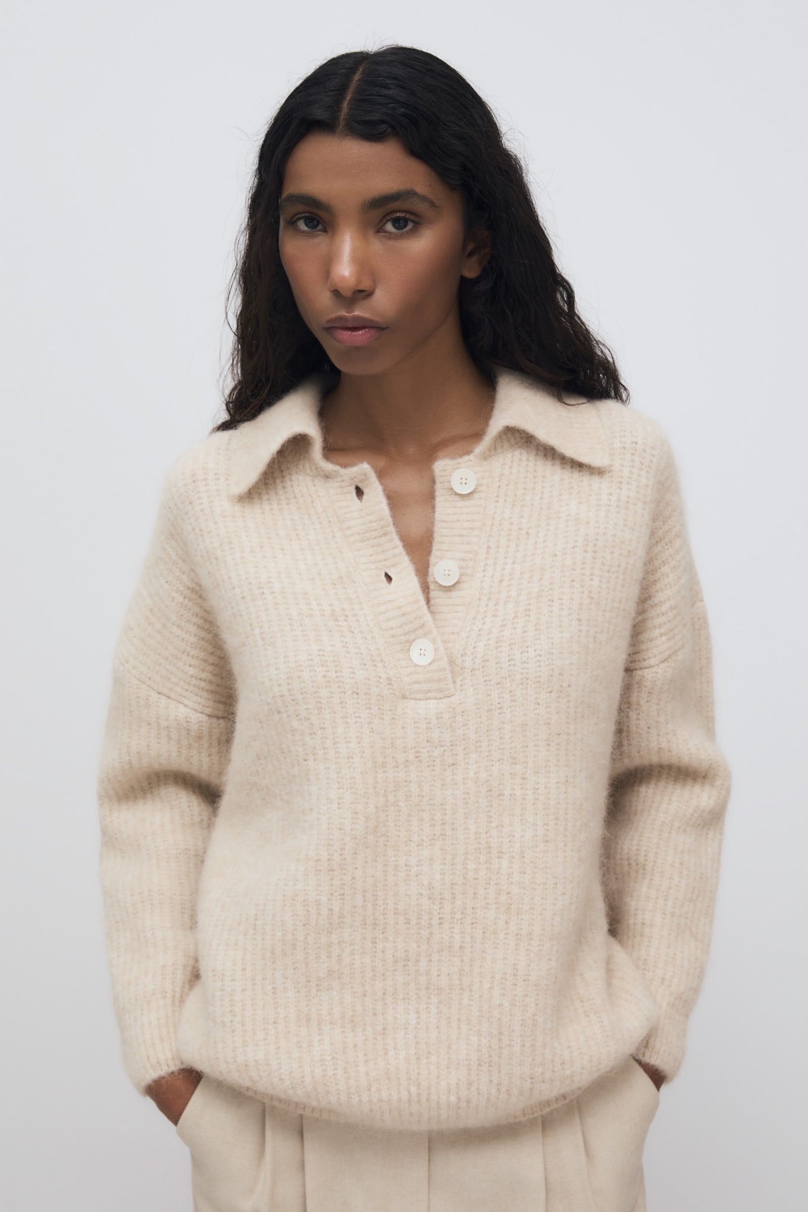 Sweter Mimi Woman Knit Polo The New Society BÉBÉ Concept 