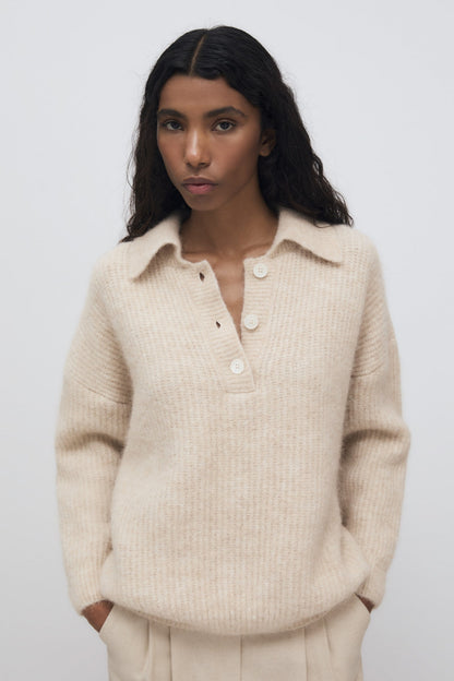 Sweter Mimi Woman Knit Polo The New Society BÉBÉ Concept 