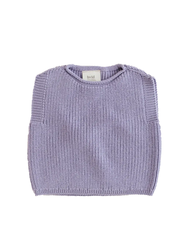 Kamizelka merino dla niemowląt Harvey vest Hvid BÉBÉ Concept 