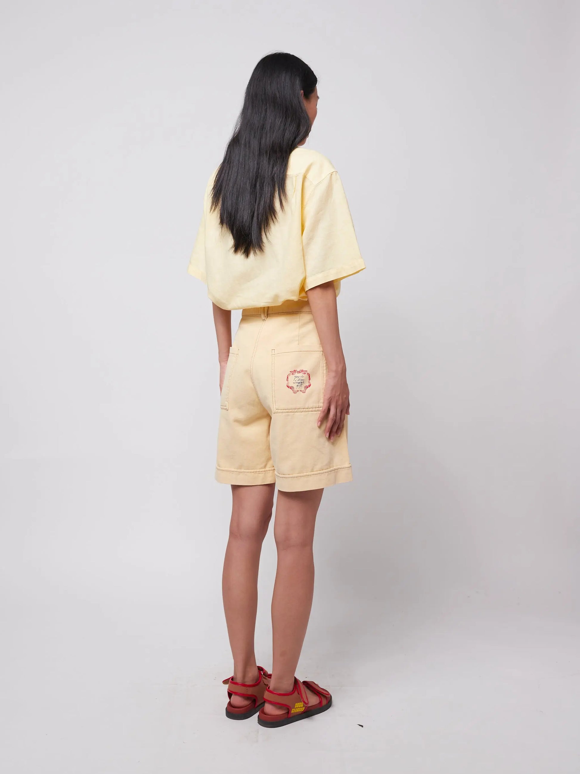 Szorty Pleated twill bermuda Adult Bobo Choses BEBE Concept 