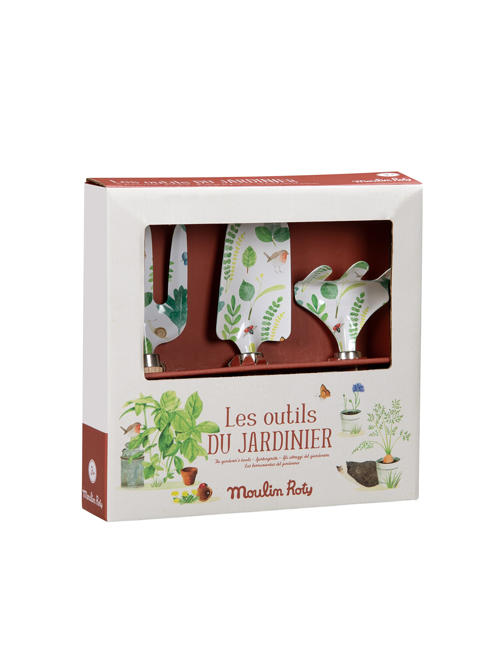 Zestaw 3 narzędzi ogrodniczych Moulin Roty BÉBÉ Concept 