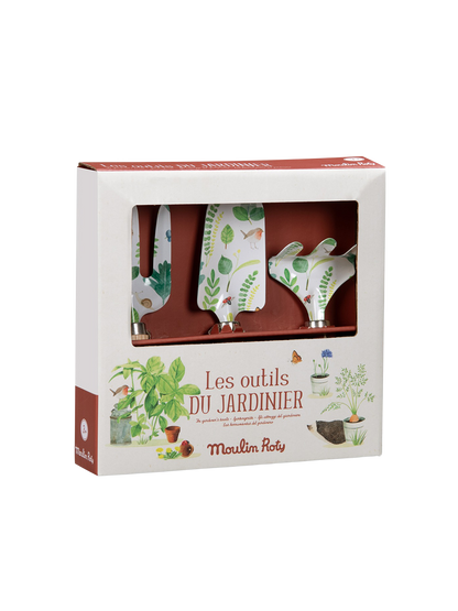 Zestaw 3 narzędzi ogrodniczych Moulin Roty BÉBÉ Concept 