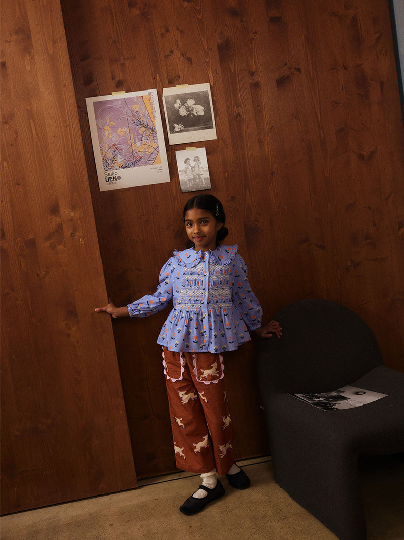 Spodnie Mouna pants Lamb Sunburn Hello Simone BÉBÉ Concept 