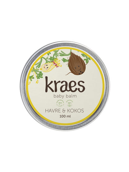Naturalny wielofunkcyjny Baby Balm Owies &amp; Kokos Kraes BÉBÉ Concept 