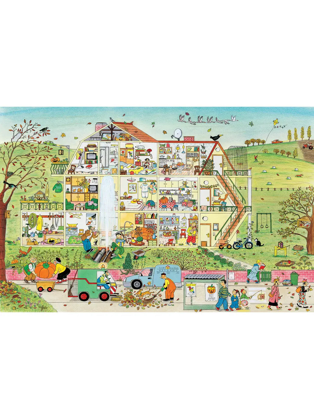 Jesień na ulicy czereśniowej Wydawnictwo Dwie Siostry BÉBÉ Concept