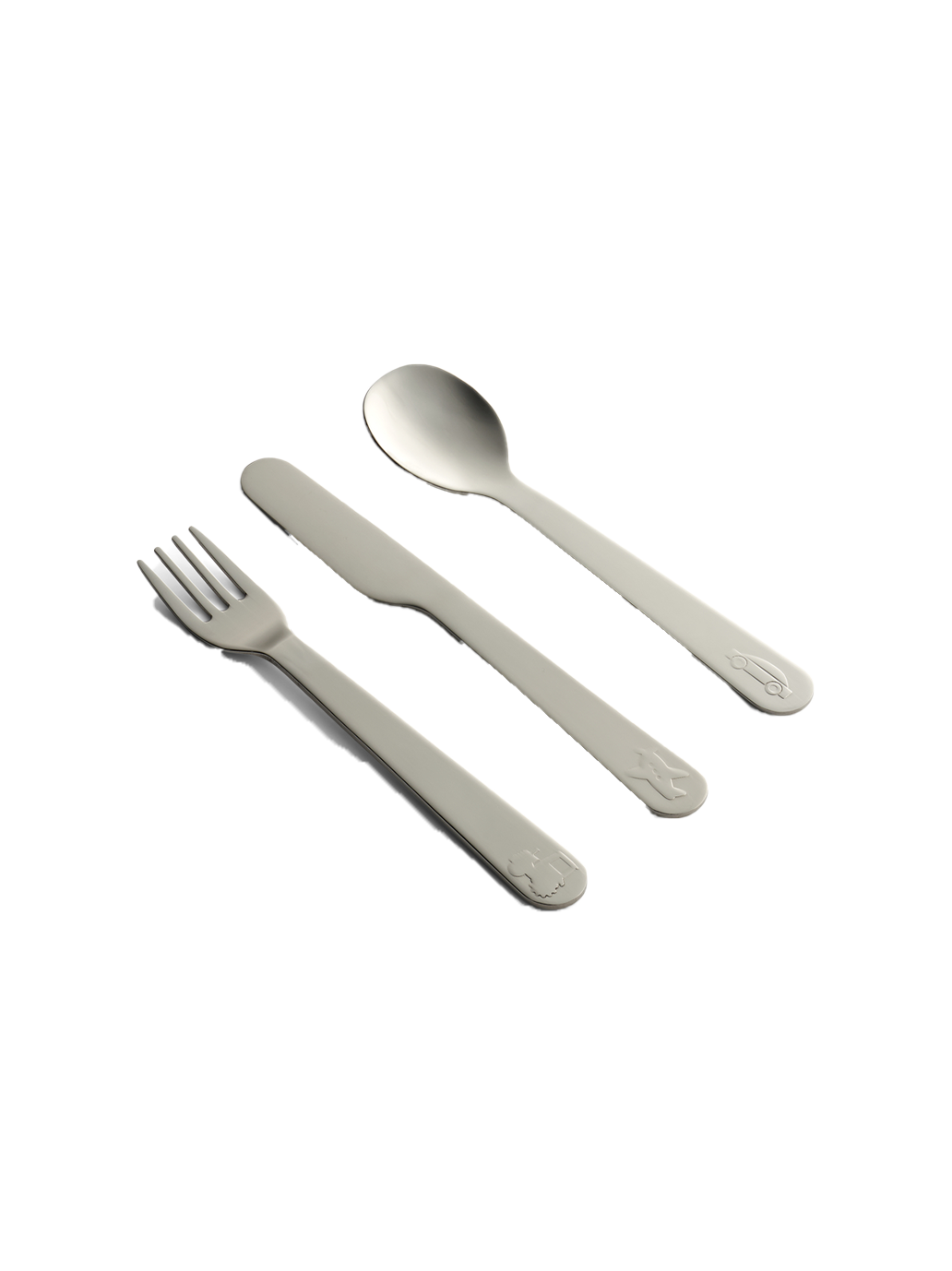 Zestaw stalowych sztućców Nadine Liewood BÉBÉ Concept