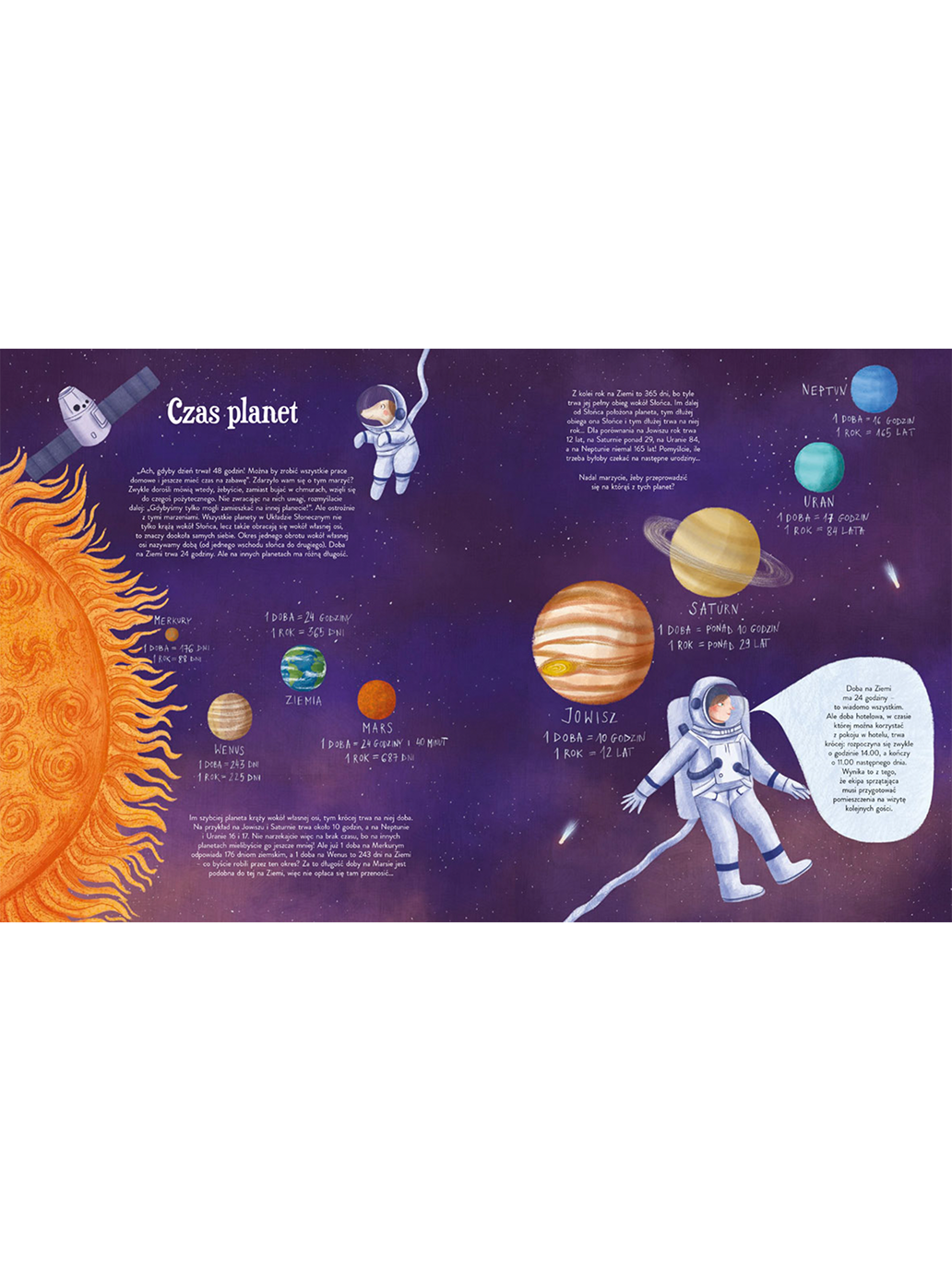 Czas, czyli wszystko płynie Wydawnictwo Nasza Ksiegarnia BÉBÉ Concept