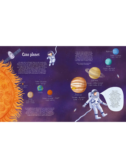 Czas, czyli wszystko płynie Wydawnictwo Nasza Ksiegarnia BÉBÉ Concept