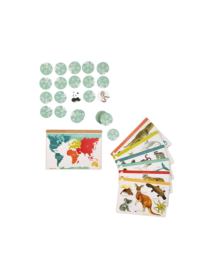 gra edukacyjna Animal Lotto Moulin Roty BÉBÉ Concept