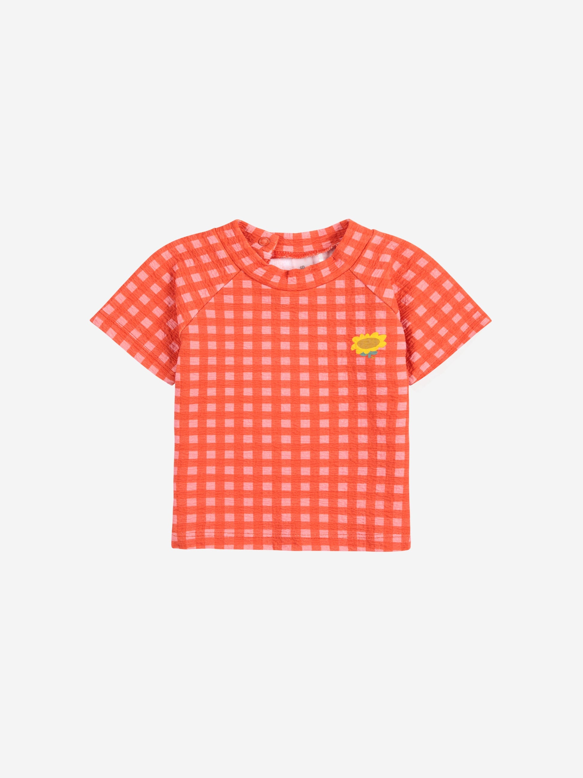 Koszulka kąpielowa Vichy swim T-shirt Baby Bobo Choses BÉBÉ Concept 