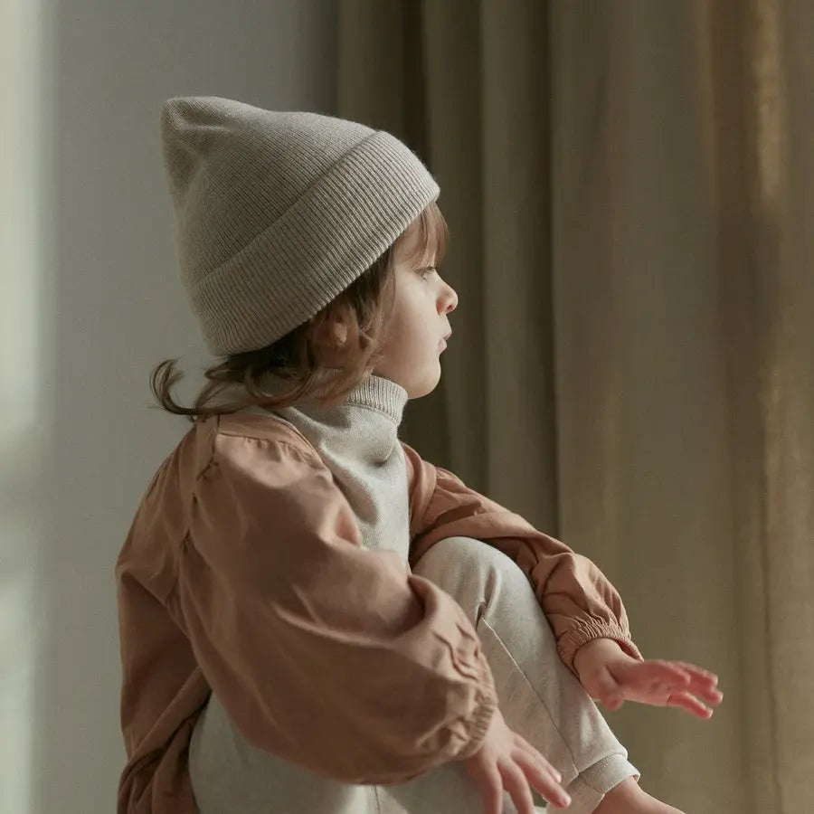 Cienka czapka z wełny merino Fine Mille Family BÉBÉ Concept