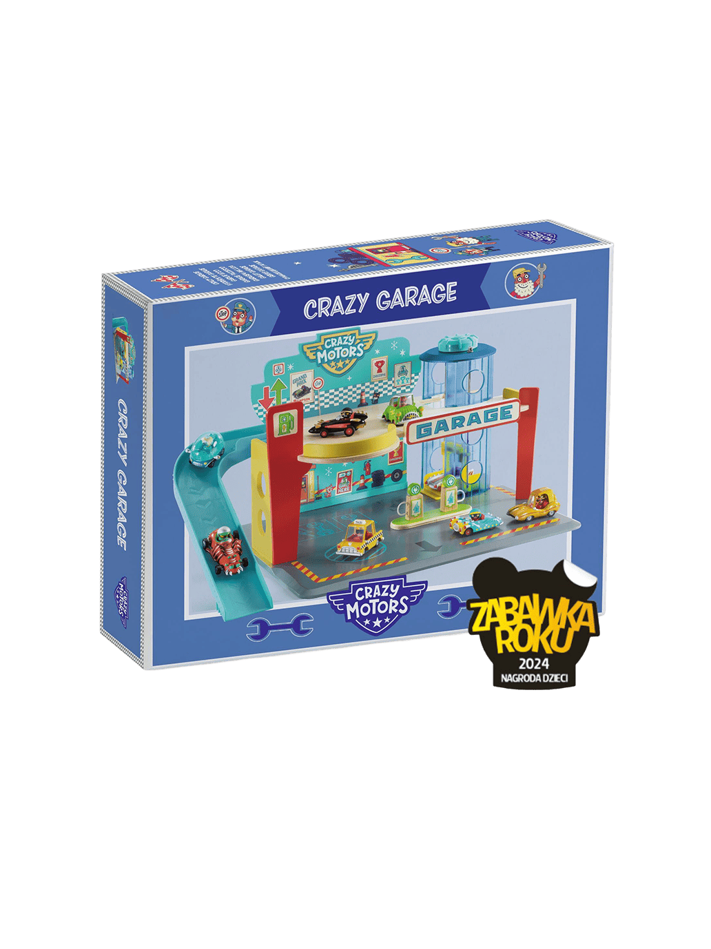 Warsztat samochodowy Crazy Motors Djeco BÉBÉ Concept 