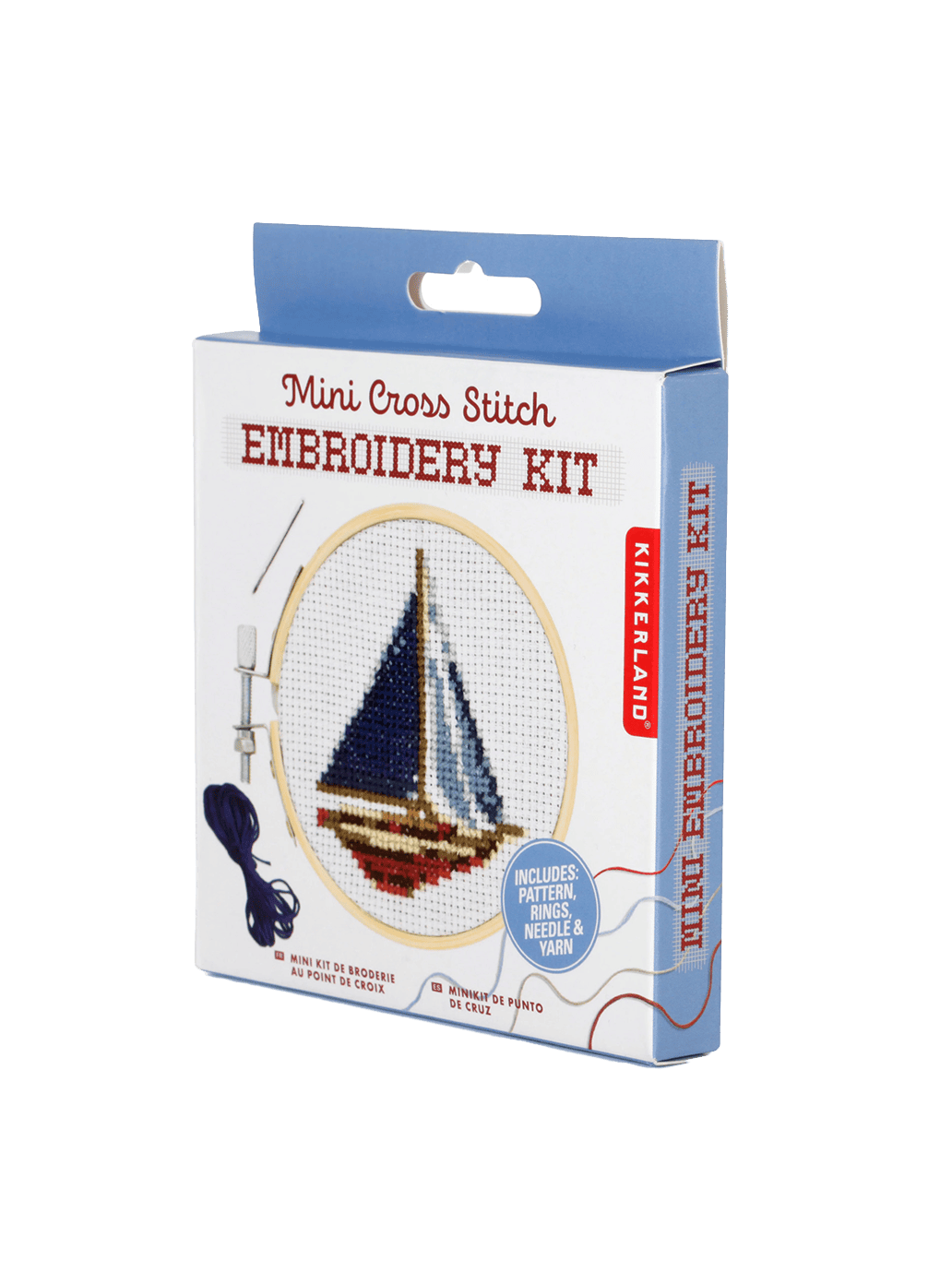 Mini zestaw do wyszywania Embroidery Set Kikkerland BÉBÉ Concept 