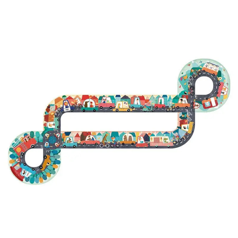 puzzle - droga Beep Beep Londji BÉBÉ Concept