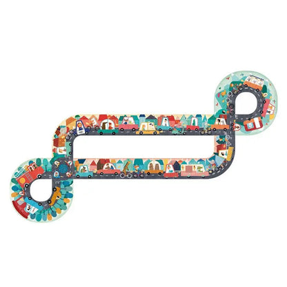 puzzle - droga Beep Beep Londji BÉBÉ Concept