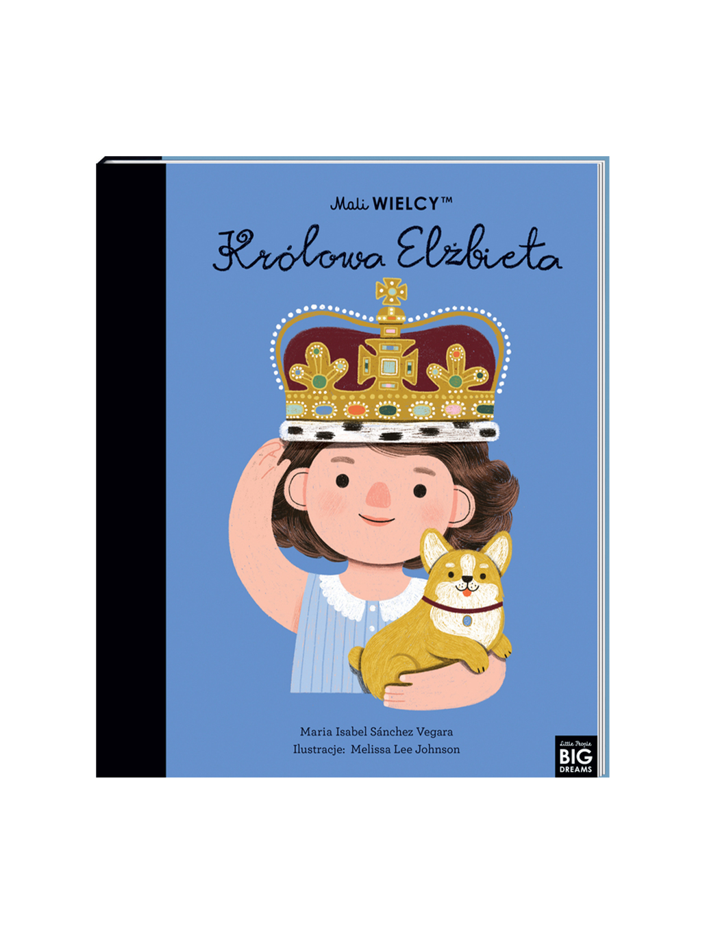 Mali wielcy. Królowa Elżbieta Wydawnictwo Smart Books BÉBÉ Concept