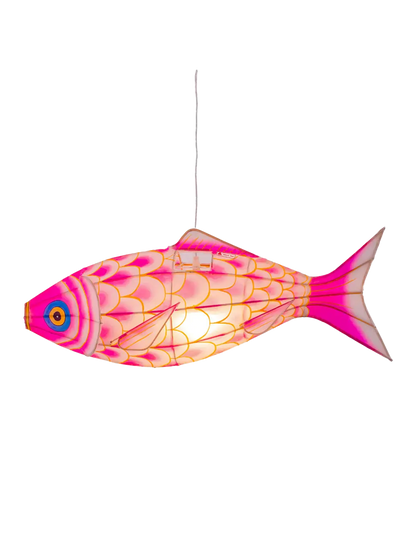 Ręcznie malowany lampion z jedwabiu Large Carp Petit Pan BÉBÉ Concept 