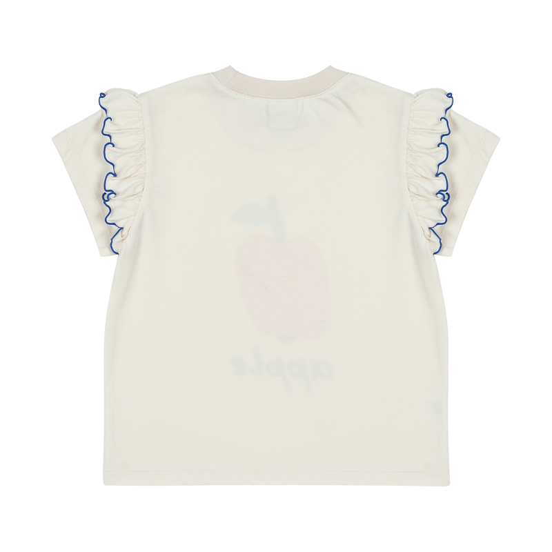 Koszulka Apple Frill T-shirt Jelly Mallow BÉBÉ Concept 