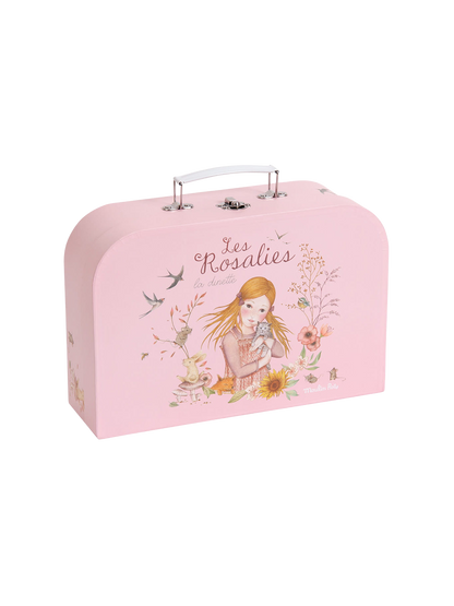 Metalowy zestaw do herbaty w kuferku Moulin Roty BÉBÉ Concept 